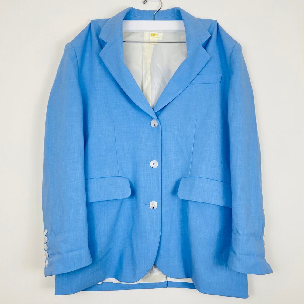 Maeve Light Blue Blazer - Picture 2 of 7